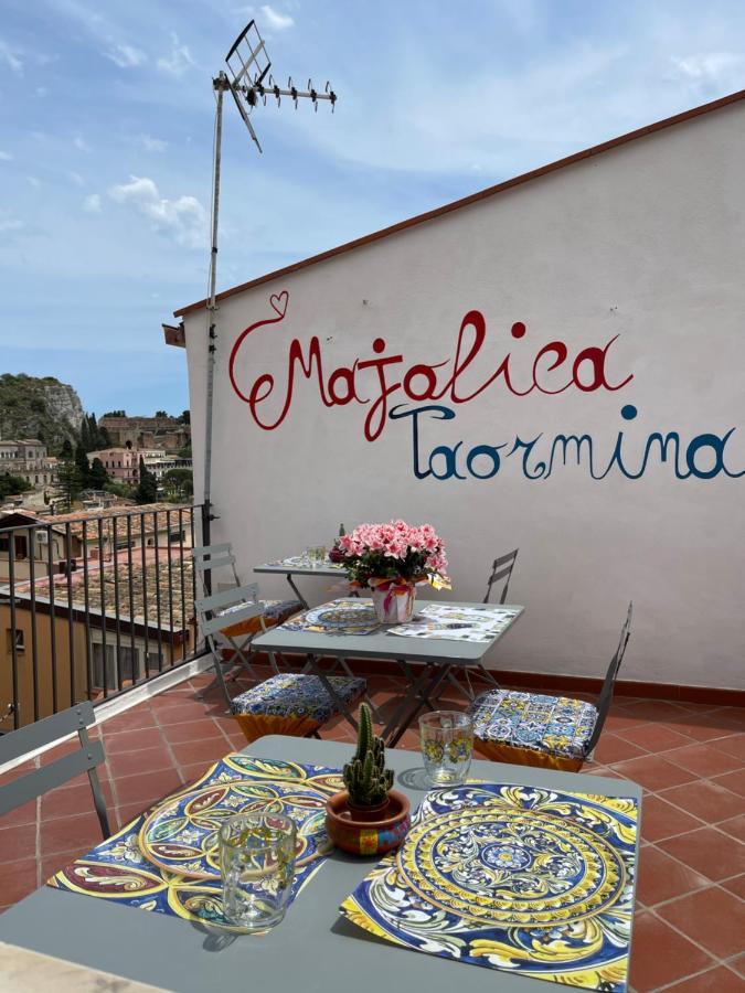Majolica Taormina Panzió Kültér fotó